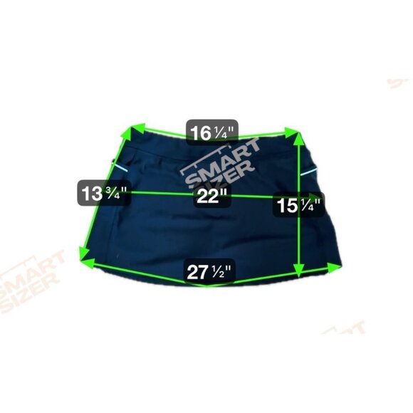 Reebok Skort Womens Black Athletic With Built-In Shorts XL Pockets Golf Tennis - Picture 5 of 7